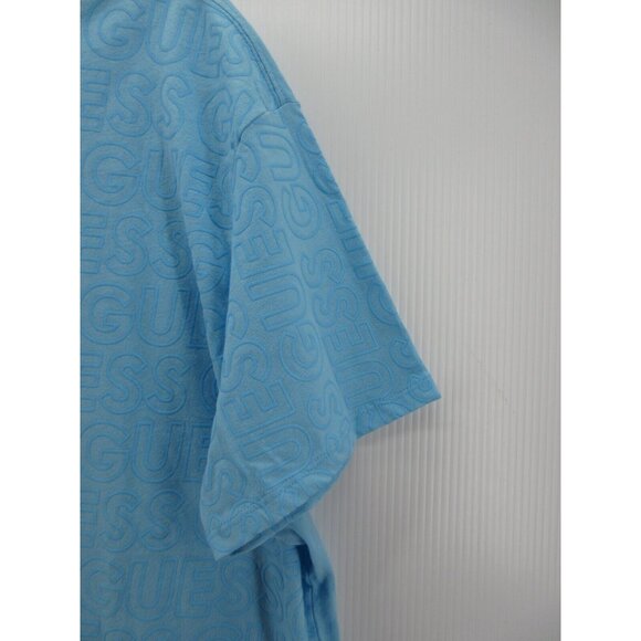 Guess Shirt XXL Pullover Spell Out Graphic T Tee Nerwen Logo NWT * - Picture 3 of 12